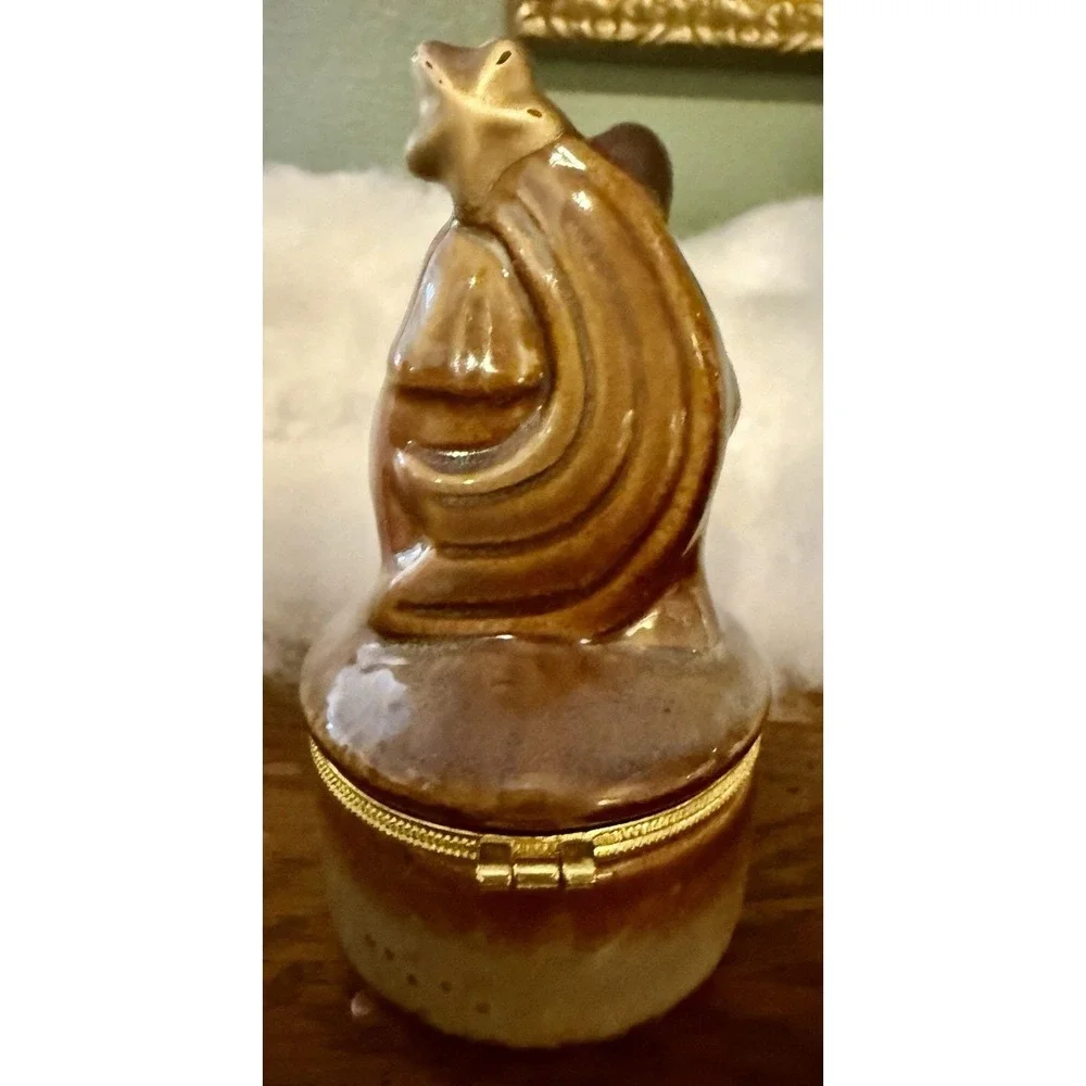 Nativity Trinket Box 5 In X 2.5 In Holy Family Baby Jesus Christmas READ‎